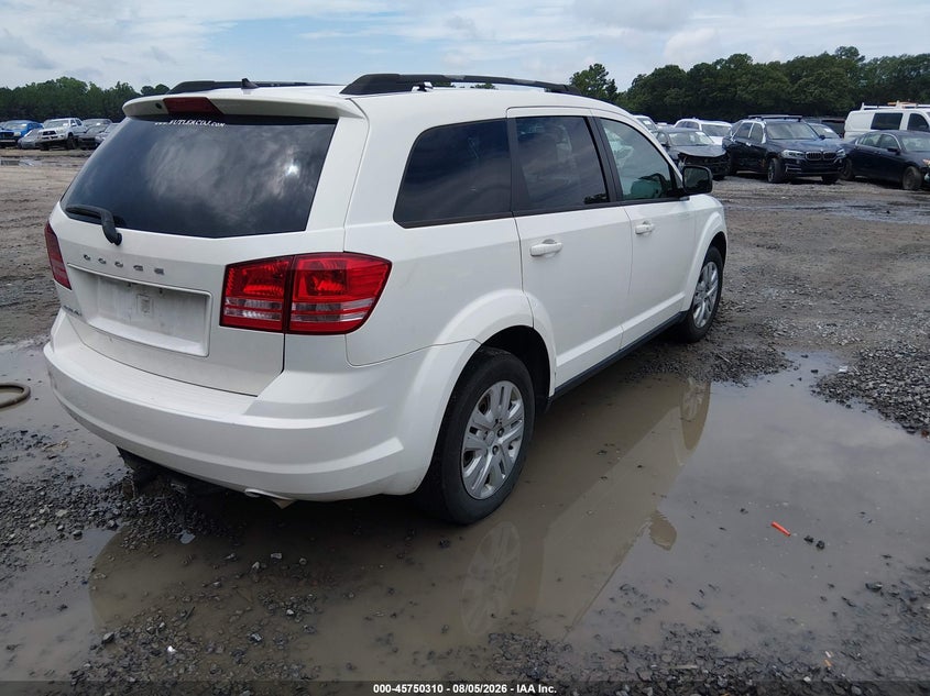 Vin: 3c4pdcab1kt873380, lot: 46249032, dodge journey se value package 20194