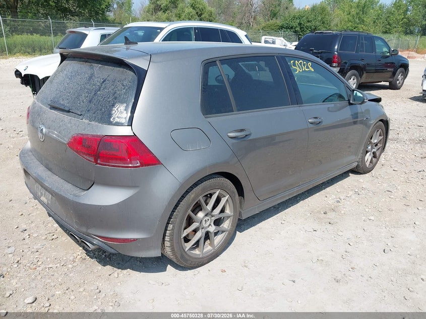 Vin: wvwlf7au9fw233449, lot: 46249050, volkswagen golf r 4-door 20154
