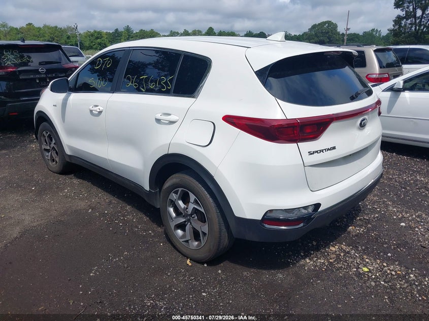 Vin: kndpmcac3l7640762, lot: 46249063, kia sportage lx 20203