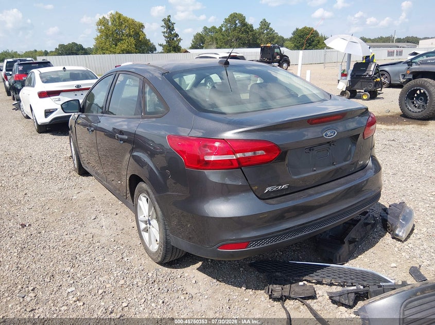 Vin: 1fadp3f27hl251797, lot: 46249075, ford focus se 20173