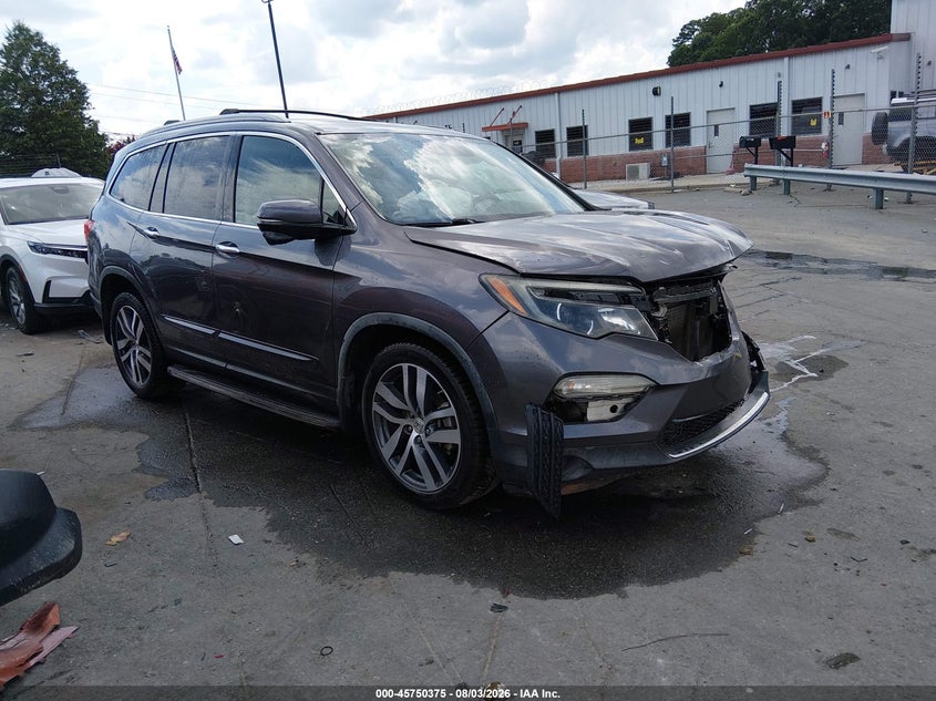 Vin: 5fnyf5h90hb039654, lot: 46249097, honda pilot touring 2017 img_1