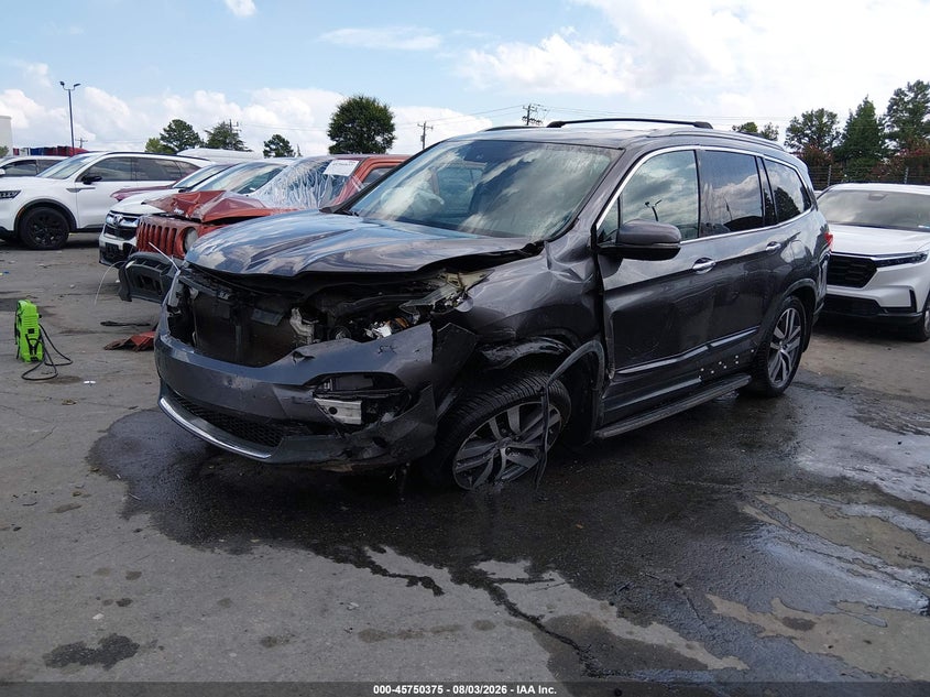 Vin: 5fnyf5h90hb039654, lot: 46249097, honda pilot touring 20172