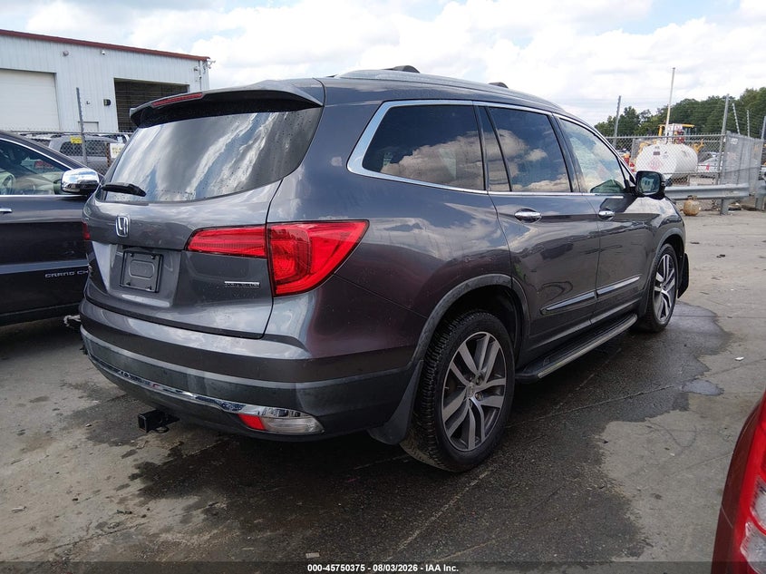 Vin: 5fnyf5h90hb039654, lot: 46249097, honda pilot touring 20174
