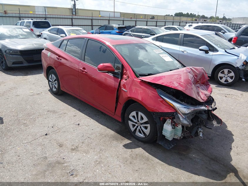 Vin: jtdkarfu5j3063910, lot: 46249100, toyota prius four 2018 img_1