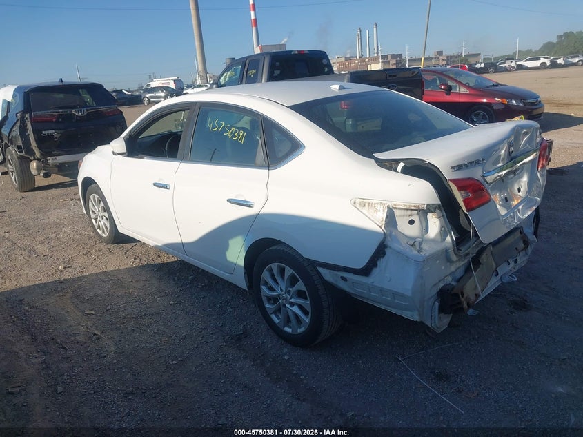 Vin: 3n1ab7ap0ky313385, lot: 46249103, nissan sentra sv 20193