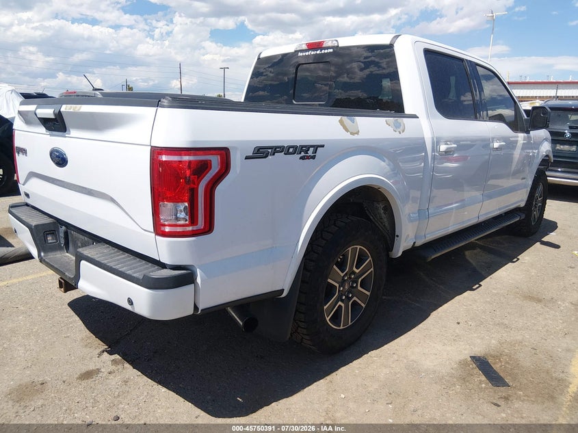 Vin: 1ftew1ep5gkf04073, lot: 46249113, ford f-150 xlt 20164