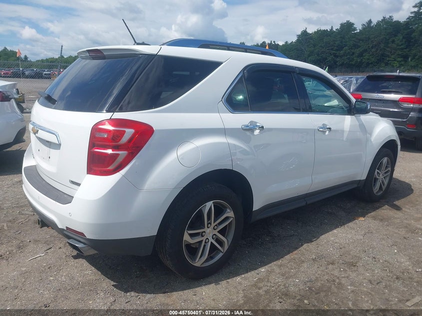 Vin: 2gnflge30h6281594, lot: 46249123, chevrolet equinox premier 20174