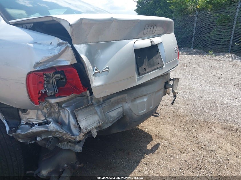 1999 AUDI A4 auction photo 6