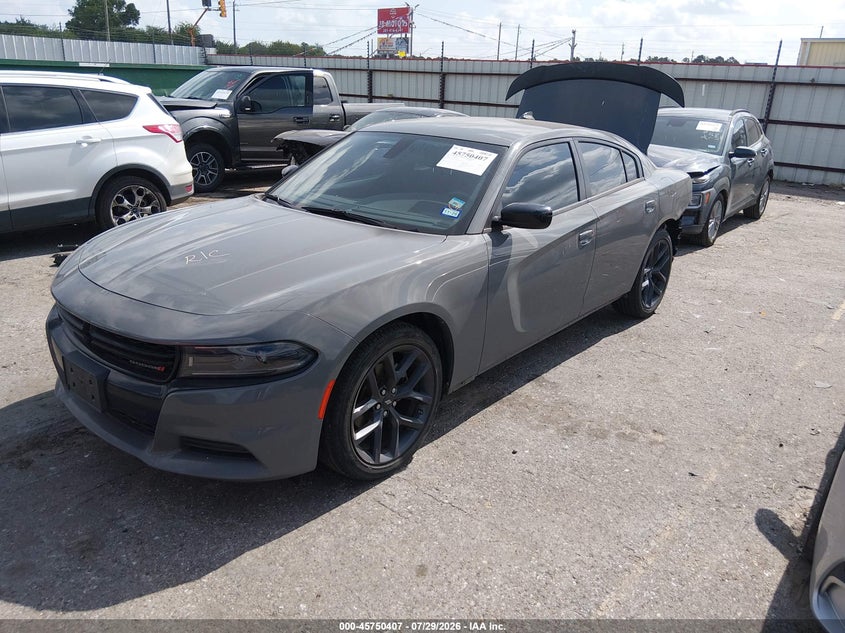 Vin: 2c3cdxbg0ph608552, lot: 46249129, dodge charger sxt 20232