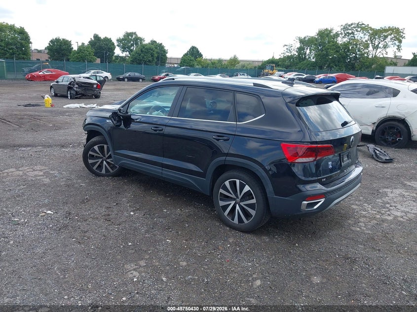 2022 VOLKSWAGEN TAOS auction photo 3