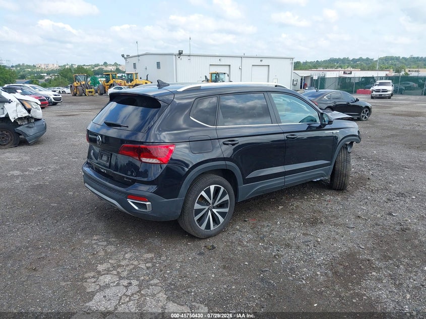 2022 VOLKSWAGEN TAOS auction photo 4