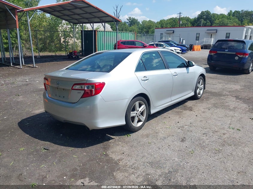 Vin: 4t1bf1fk6cu604554, lot: 46249160, toyota camry se 20124