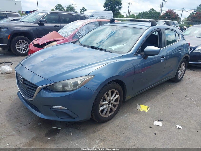 Vin: jm1bm1k79g1341138, lot: 46249180, mazda mazda3 20162