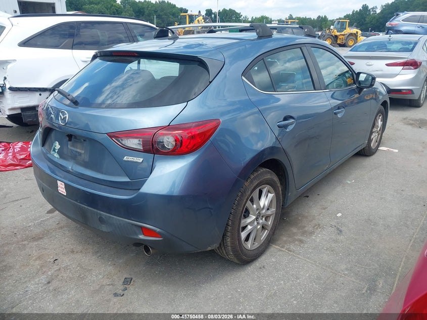 Vin: jm1bm1k79g1341138, lot: 46249180, mazda mazda3 20164