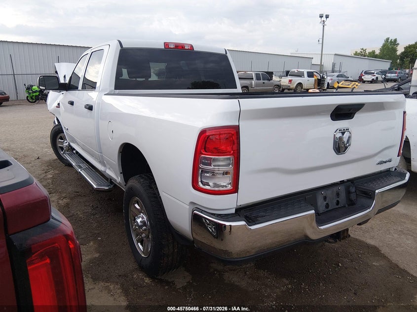 Vin: 3c6ur5cl1ng311425, lot: 46249188, ram 2500 tradesman  4x4 6'4 box 20223