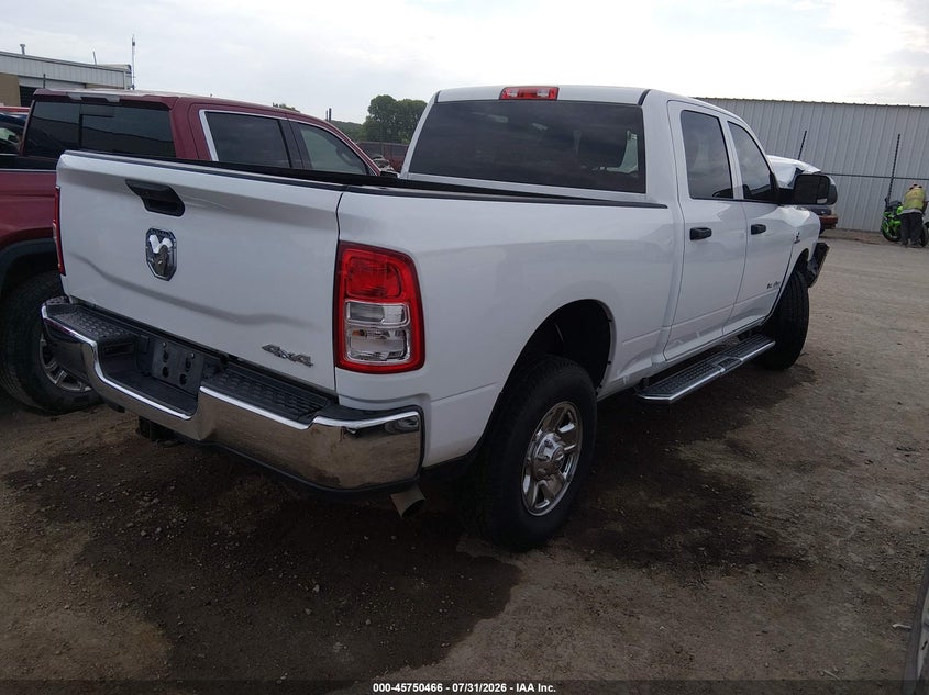 Vin: 3c6ur5cl1ng311425, lot: 46249188, ram 2500 tradesman  4x4 6'4 box 20224