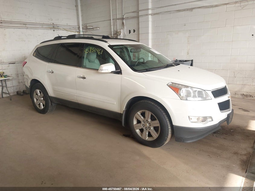 Vin: 1gnkvjed8cj117259, lot: 46249189, chevrolet traverse lt w/2lt 2012 img_1