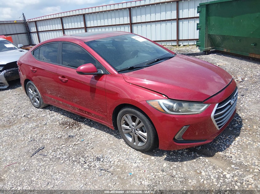 2017 HYUNDAI ELANTRA auction photo 1