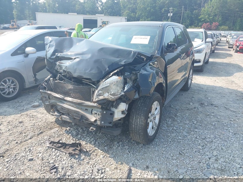 Vin: 2gnalaek5f1159452, lot: 46249210, chevrolet equinox ls 20152