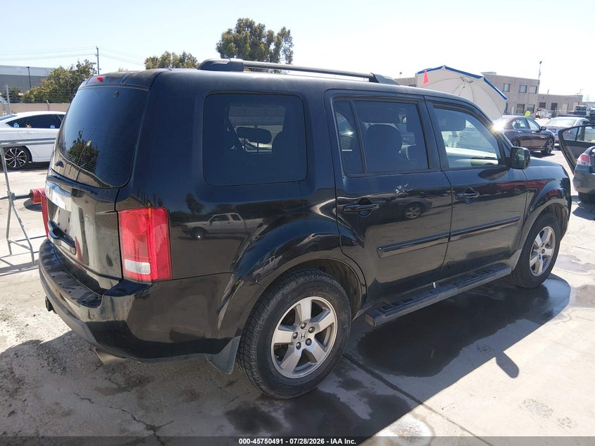 Vin: 5fnyf3h5xab017846, lot: 46249213, honda pilot ex-l 20104
