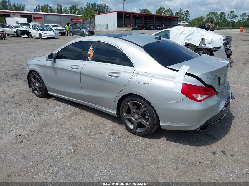 Vin: wddsj4eb0en064577, lot: 46249222, mercedes-benz cla 250 20143