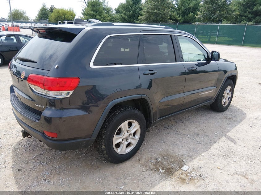 Vin: 1c4rjfag8gc332537, lot: 46249227, jeep grand cherokee laredo 20164