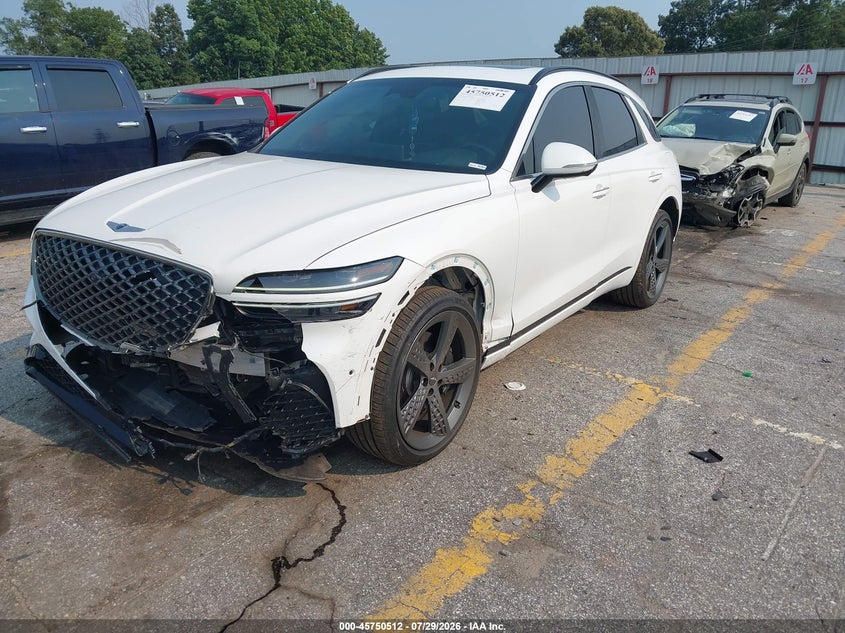 Vin: kmumcdtc3nu036851, lot: 46249234, genesis gv70 3.5t awd sport 20222