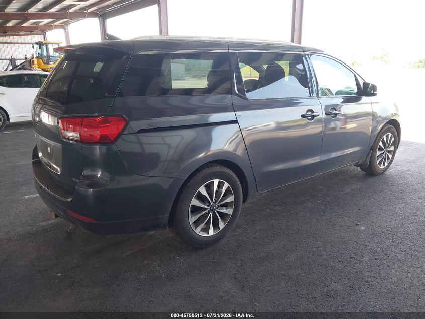 Vin: kndmc5c14f6039349, lot: 46249235, kia sedona sx 20154