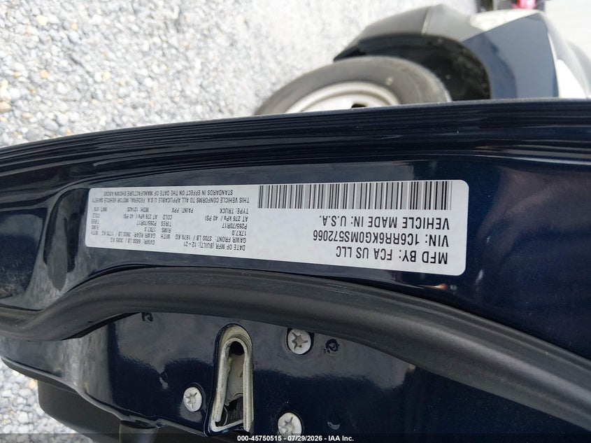 RAM 1500 CLASSIC 2021 VIN 1C6RR6KG0MS572066