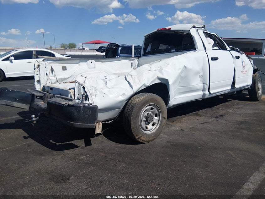 Vin: 3c6ur4hj7rg373564, lot: 46249251, ram 2500 tradesman  4x2 8' box 20244