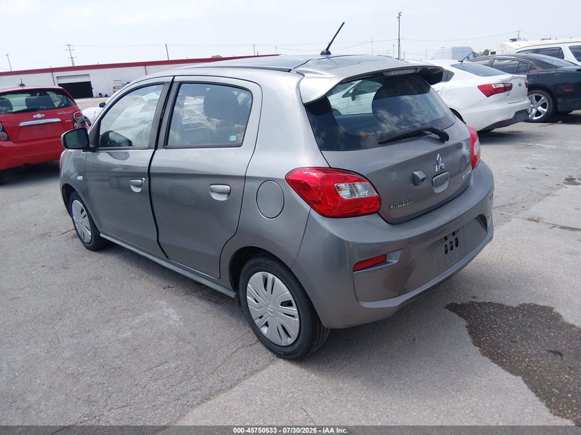 Vin: ml32a3hj1jh005749, lot: 46249255, mitsubishi mirage es 20183