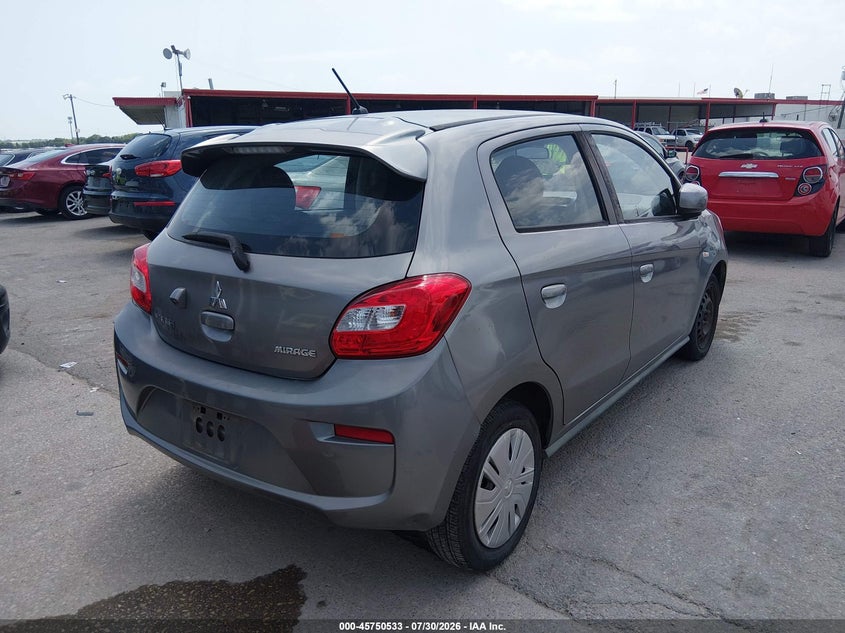 Vin: ml32a3hj1jh005749, lot: 46249255, mitsubishi mirage es 20184
