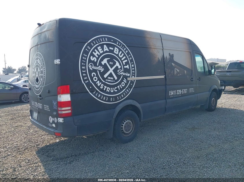 Vin: wd3pe8cc2d5768103, lot: 46249260, mercedes-benz sprinter 2500 high roof 20134