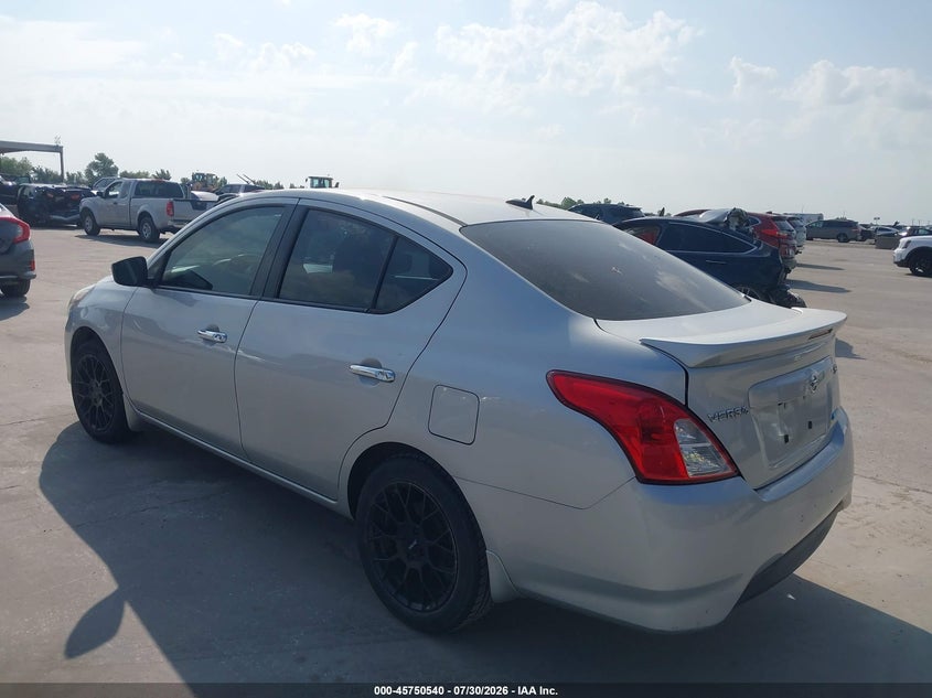 Vin: 3n1cn7ap3gl839806, lot: 46249262, nissan versa 1.6 sl 20163