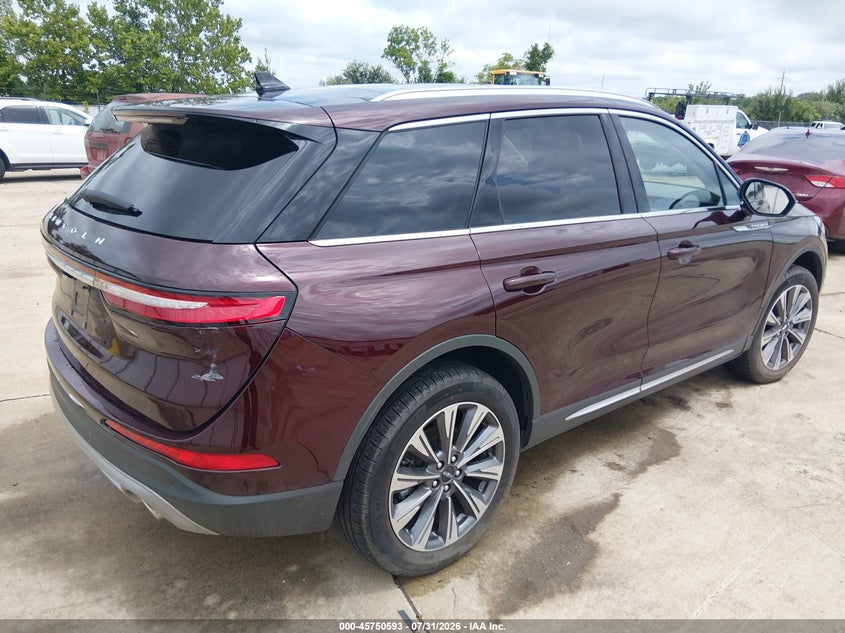 Vin: 5lmcj2d98lul09221, lot: 46249315, lincoln corsair reserve 20204