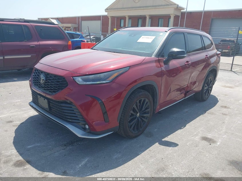 Vin: 5tdkdrah7rs538825, lot: 46249355, toyota highlander xse 20242