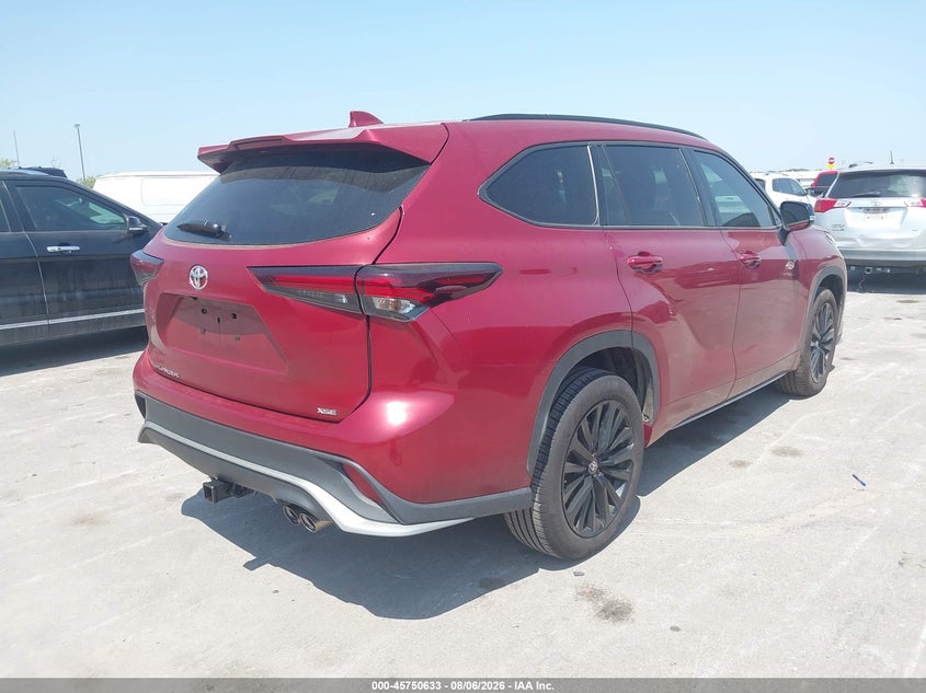 Vin: 5tdkdrah7rs538825, lot: 46249355, toyota highlander xse 20244