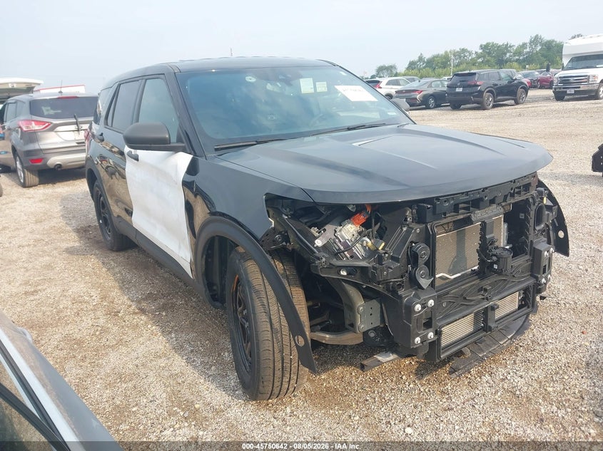 2021 FORD POLICE INTERCEPTOR UTILITY auction photo 1
