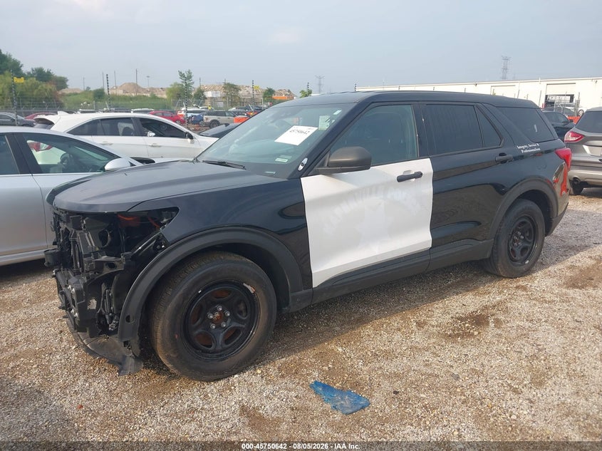 2021 FORD POLICE INTERCEPTOR UTILITY auction photo 2