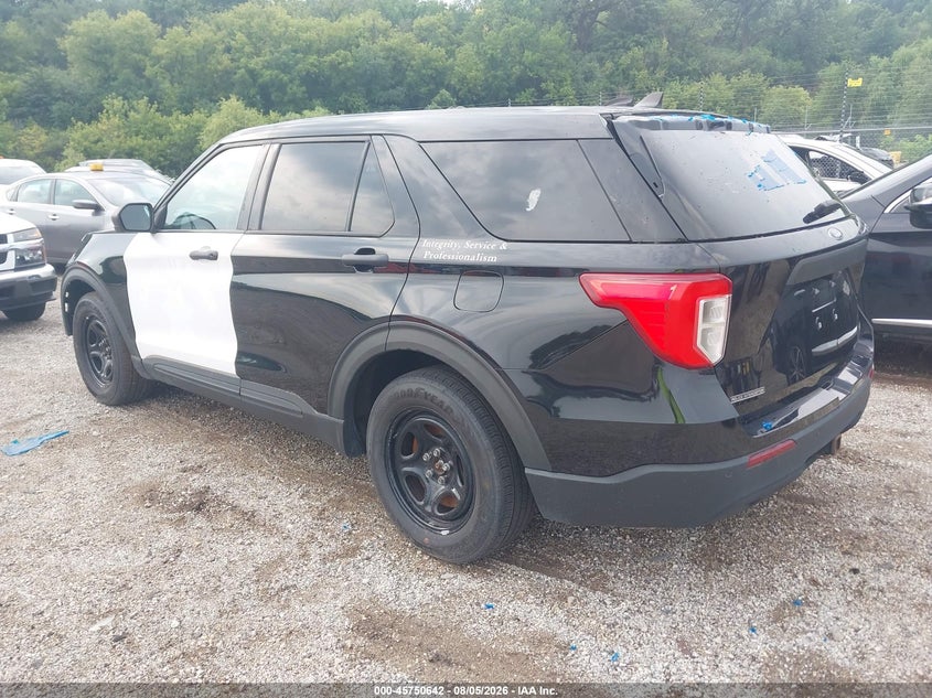 2021 FORD POLICE INTERCEPTOR UTILITY auction photo 3