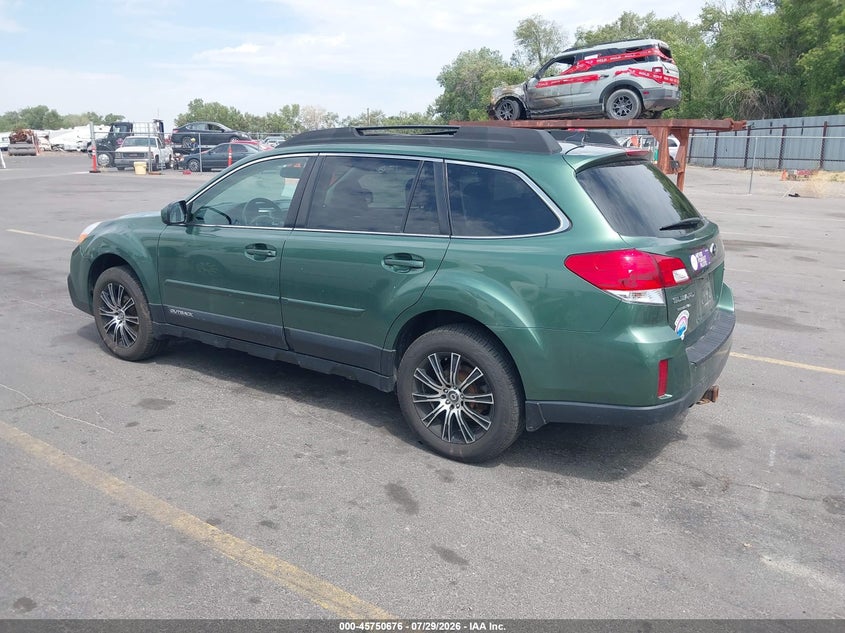Vin: 4s4brclc2d3270661, lot: 46249398, subaru outback 2.5i limited 20133