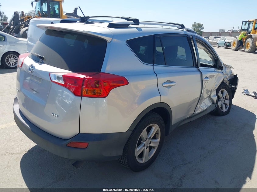 Vin: jtmwfrev5ej009215, lot: 46249403, toyota rav4 xle 20144