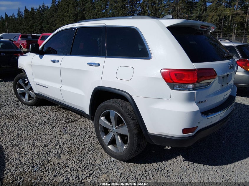 Vin: 1c4rjfbg5gc456909, lot: 46249406, jeep grand cherokee limited 20163