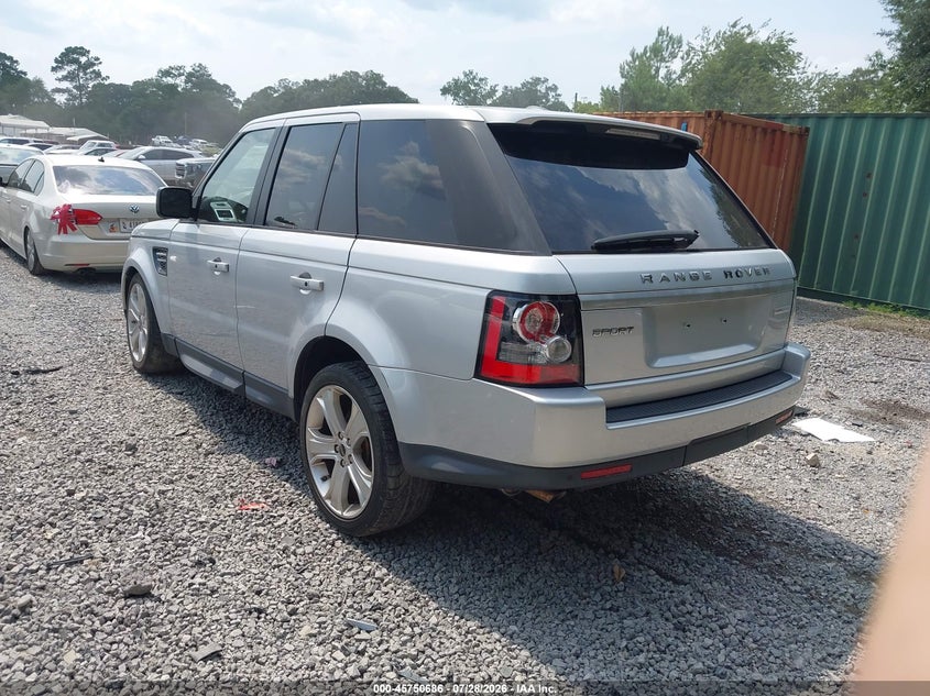 Vin: salsk2d49ca733876, lot: 46249407, land rover range rover sport hse 20123