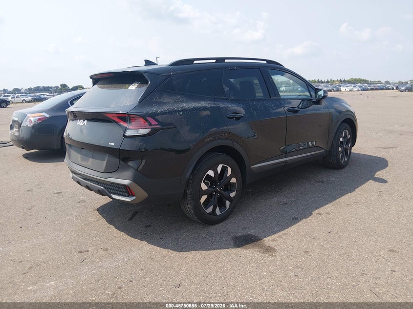 Vin: 5xyk6caf2pg054996, lot: 46249408, kia sportage x-line 20234