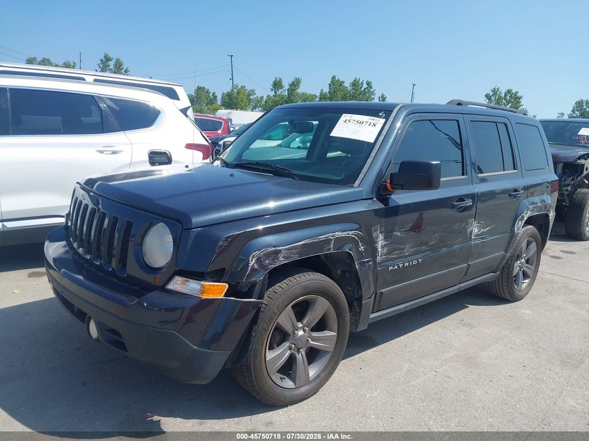 Vin: 1c4njpfa3ed757809, lot: 46249440, jeep patriot high altitude 20142