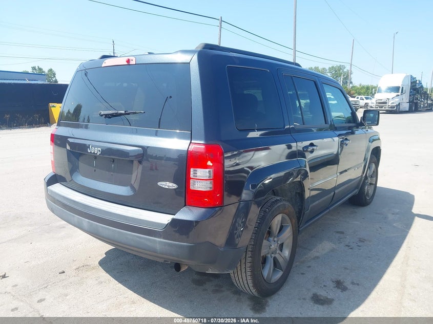 Vin: 1c4njpfa3ed757809, lot: 46249440, jeep patriot high altitude 20144