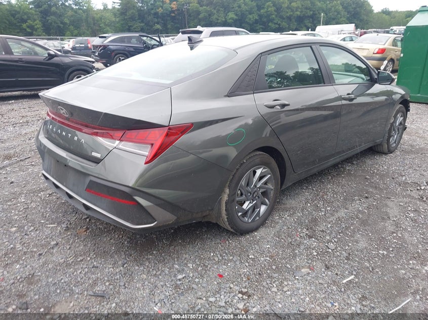 Vin: kmhlm4dj5su143979, lot: 46249449, hyundai elantra hybrid blue 20254
