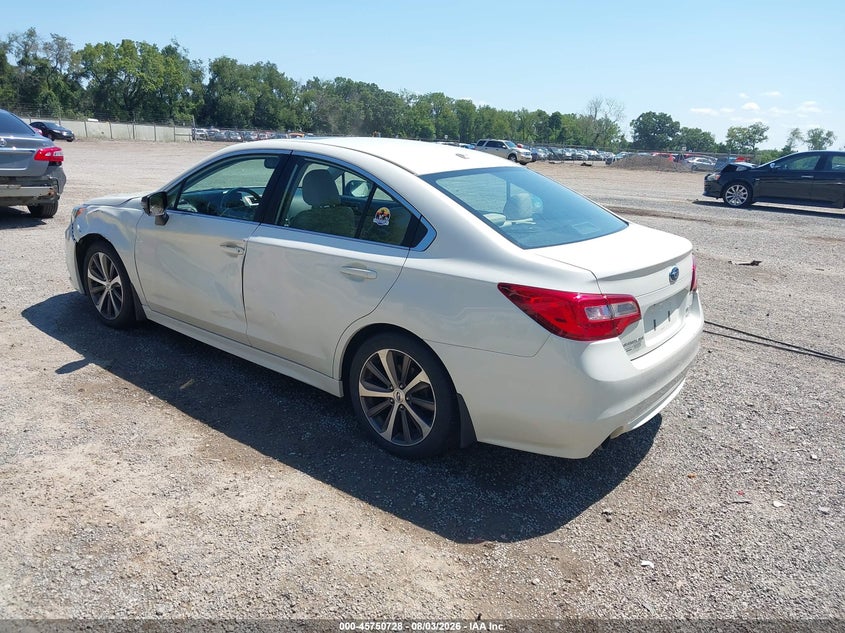 Vin: 4s3bnbn68f3026047, lot: 46249450, subaru legacy 2.5i limited 20153