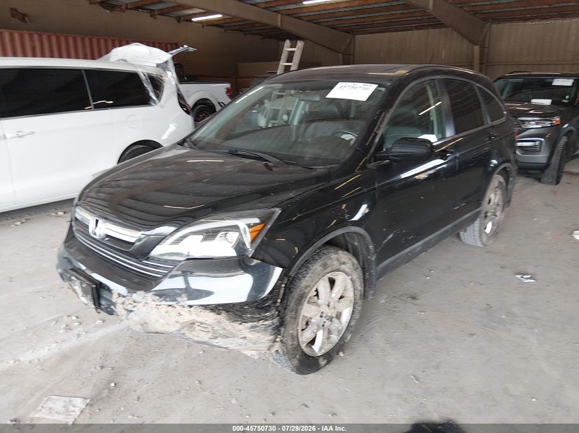 2009 Honda Cr-V Ex-L, Front End, IAAI, VIN 5J6RE48769L066463 — photo 2